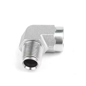 Hydraulic Joint Metric External Thread Adjustable Joint 90 Degree Right Angle Hydraulic Joint Transition Joint for Sale