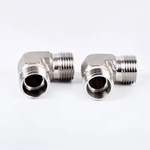 Hydraulic Transition Joint Double Headed Card Sleeve Right Angle Bend Pipe Hydraulic Pipe Fittings