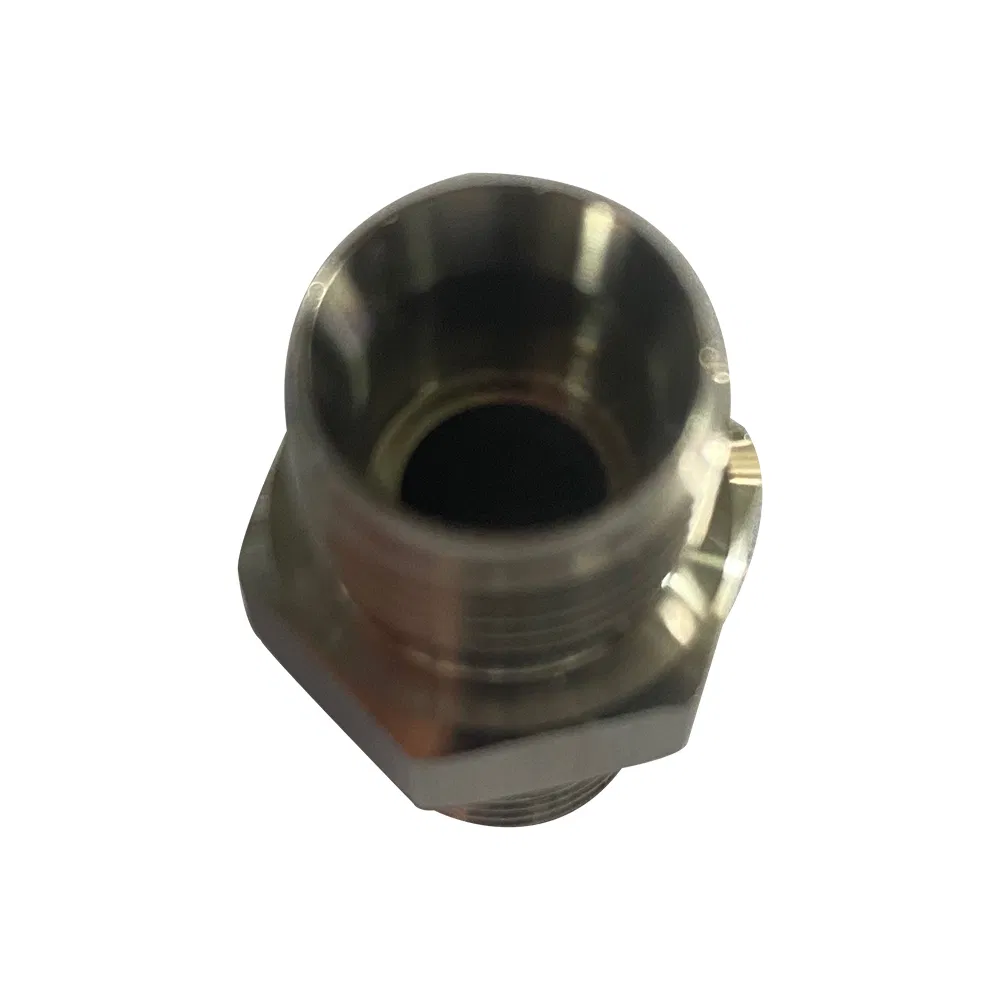 Swagelok Standard Straight Through Fittings, Stainless Steel Double Sleeve Threaded Straight Through Fittings, High-Pressure Pneumatic Fittings