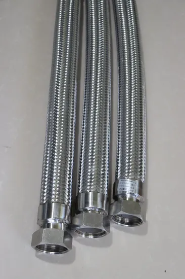 JIS Standard Flexible Steel Stainless Steel Iron Carbon Steel Flanged Connection Metal Hose with Water Gas Air Oil Applications