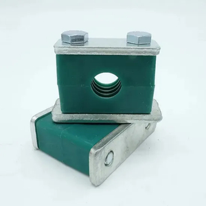 28mm 30mm Light Duty Hydraulic Plastic Hose Clamp Single Hole with Outer Hex Blot