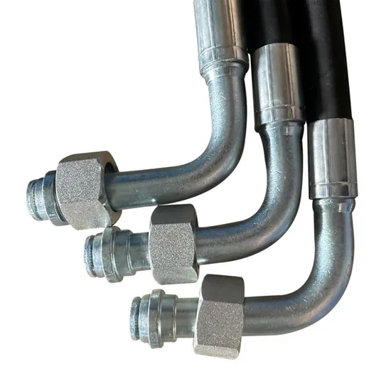 Hydraulic Oil Hose Flexible Oil Suction Delivery Rubber Hose Steel Wire Helix Rubber Hose