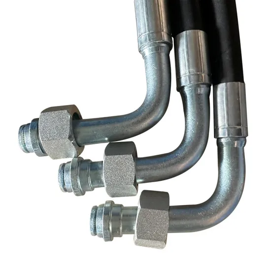 Hydraulic Oil Hose Flexible Oil Suction Delivery Rubber Hose Steel Wire Helix Rubber Hose