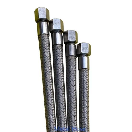 Factory Hot-Selling Corrosion-Resistant and High-Temperature-Resistant Stainless Steel Braided Metal Hose