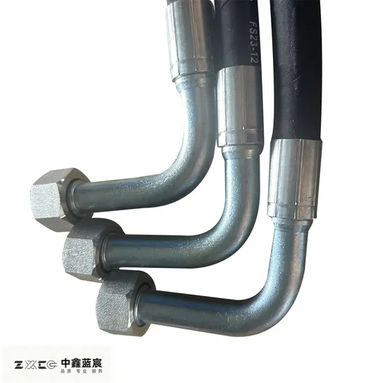 Super Long Service Life High Pressure Hydraulic Oil Pipe Hose Assembly