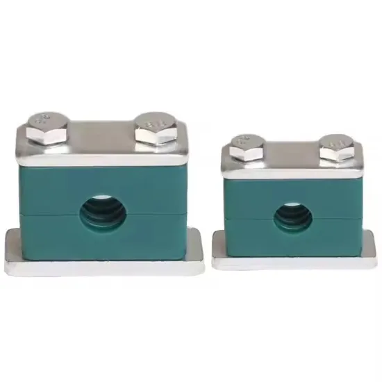 Heavy Duty Plastic Hydraulic DIN 3015 Polypropylene Pipe Clamp 1/4" to 3"