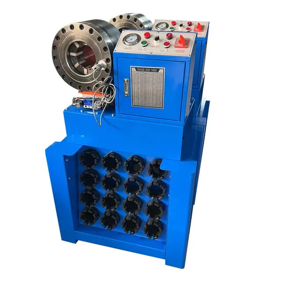 for High Pressure Hydraulic Hose Crimping Machines Hose Press Provided 3 Years Long Service Life