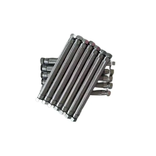 Pressure Resistant Braided Metal Flexible Tube PTFE Hose SS304 Stainless PTFE Braided Hose