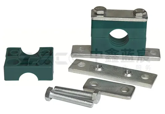 Tube Stacking Plastic Hydraulic Oil Pipe Clamp Twin Series