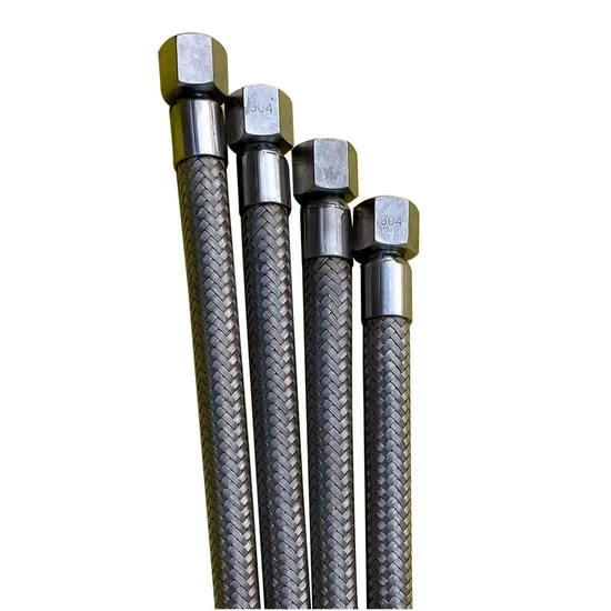 Stainless Steel Metal Hose Wire Braided Flexible Metal Hose