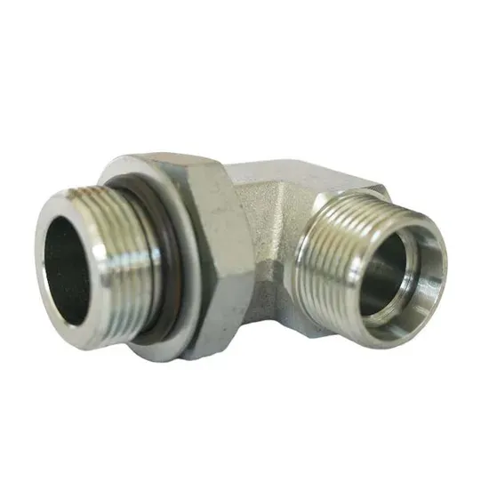 High Pressure Jic and Bsp Male Hydraulic Elbow 45/90 Degree Hose Adapters Inflatable T Hose Connectors Fittings